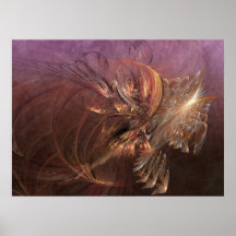 Fractale de faucon posters