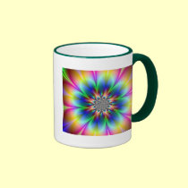 Fractale de fleur ! tasses