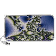 Fractale florale haut-parleur mp3