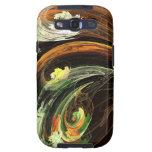 Fractale - vent de tourbillonnement de feuille d'a coque samsung galaxy s3
