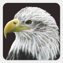 Fractalius Eagle Autocollant