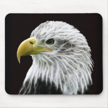 Fractalius Eagle Mousepads
