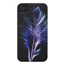 Fractalius Feather Case-Mate iPhone 4 Case