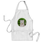 Fractalius Snow Leopard Aprons