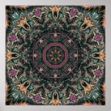 fractalmandala10 affiches