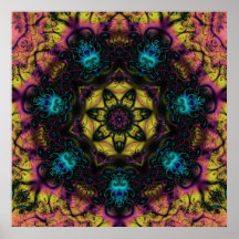 fractalmandala19 affiches