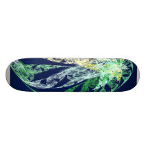 Fractals - Sea Serpent Skate Deck