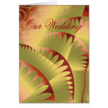 Fractals Wedding Invitation cards