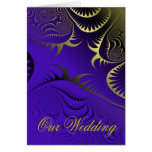 Fractals Wedding Invitation cards