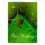 Fractals Wedding Invitation cards