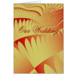 Fractals Wedding Invitation cards