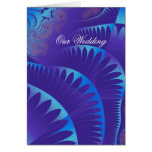 Fractals Wedding Invitation cards