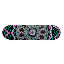 Fractalscope 13 custom skate board