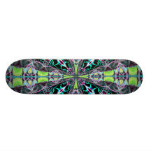 Fractalscope 18 custom skateboard