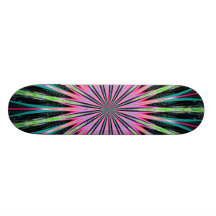 Fractalscope 21 custom skate board