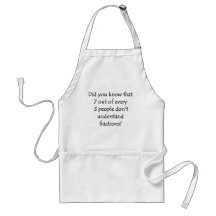 Fractions Apron