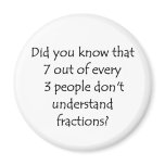 Fractions Magnet