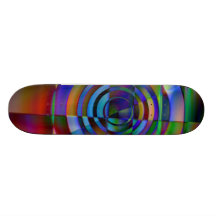 Fractured Glass Skate Board Decks