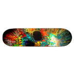 Fractured Skate Board