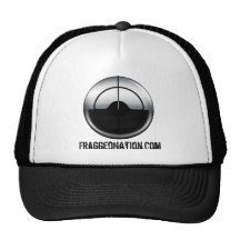 FraggedNation.com Logo and Text Hat