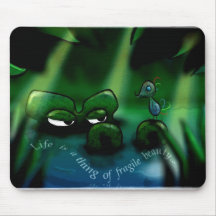 Fragile Beauty Mouse Pad