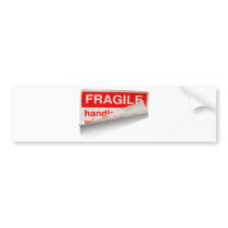 Fragile Contents Bumper Stickers