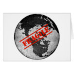 Fragile Earth Greeting Cards