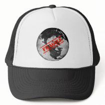 Fragile Earth Trucker Hats