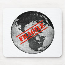 Fragile Earth Mouse Pads
