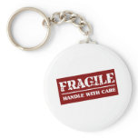 Fragile Handle with Care Item Keychains