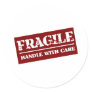 Fragile Handle with Care Item Stickers