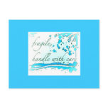 fragile handle with care postcard