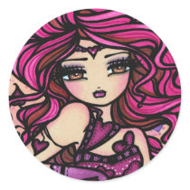 "Fragile Heart" Fairy Stickers