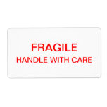 Fragile Packing & Moving Personalized Shipping Labels