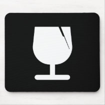 'Fragile' Pictogram Mousepad