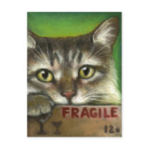 FRAGILE POST CARD
