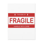 Fragile postcards