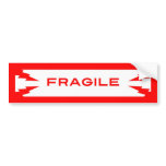 Fragile Symbol Bumper Sticker bumper stickers