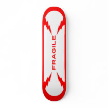 Fragile Symbol Skateboard Pro
