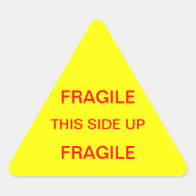 Fragile This Side Up Stickers