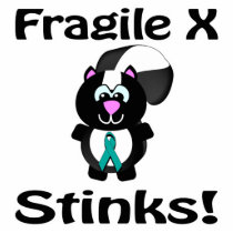 Fragile X Stinks Skunk Awareness Design Photo Cut Outs