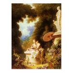 Fragonard Art Postcard