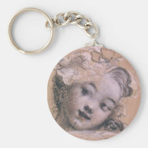 Fragonard Girl Sleutel Hanger