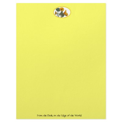 Fragrance of Friendship Personal Letter Head Letterhead by Imp_Productions