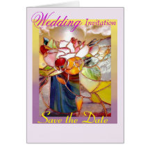 Fragrant Flower Wedding invitation Greeting Cards カード