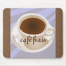 Frais de Café Tapis De Souris