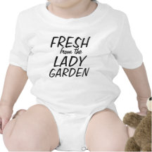 Frais du jardin de dame t-shirts