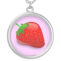 Fraise Pendentifs