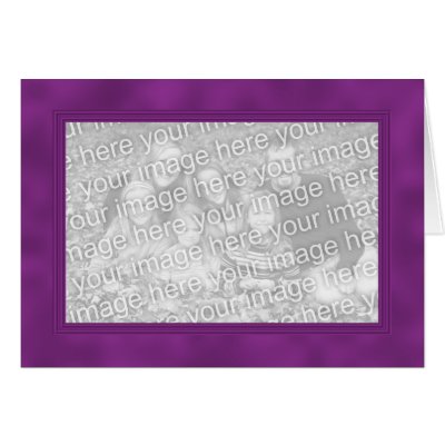 Frame Template Card - Dark Magenta Purple by artberry