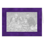Frame Template Card - Shady Purple